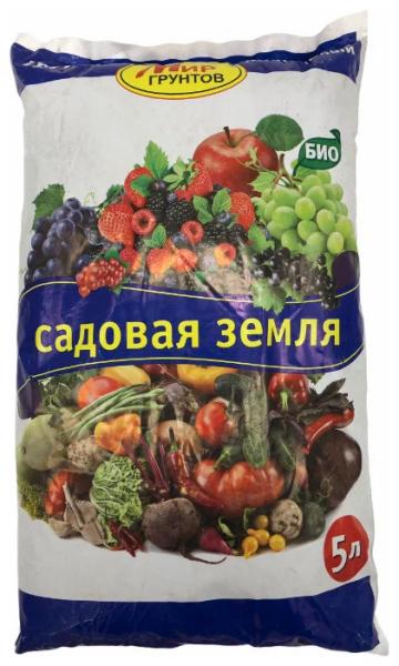 Грунт Садовая земля 5 л БИО 